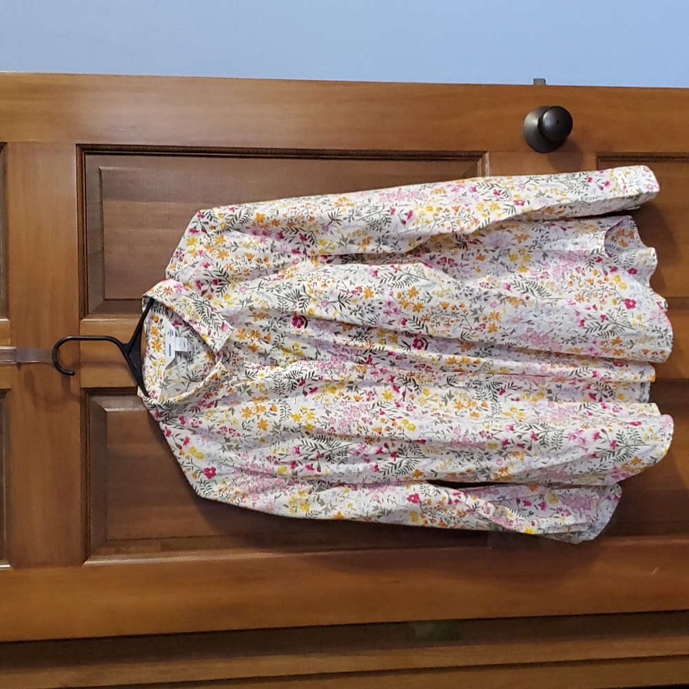 Old Navy Ditsy Floral Shirt